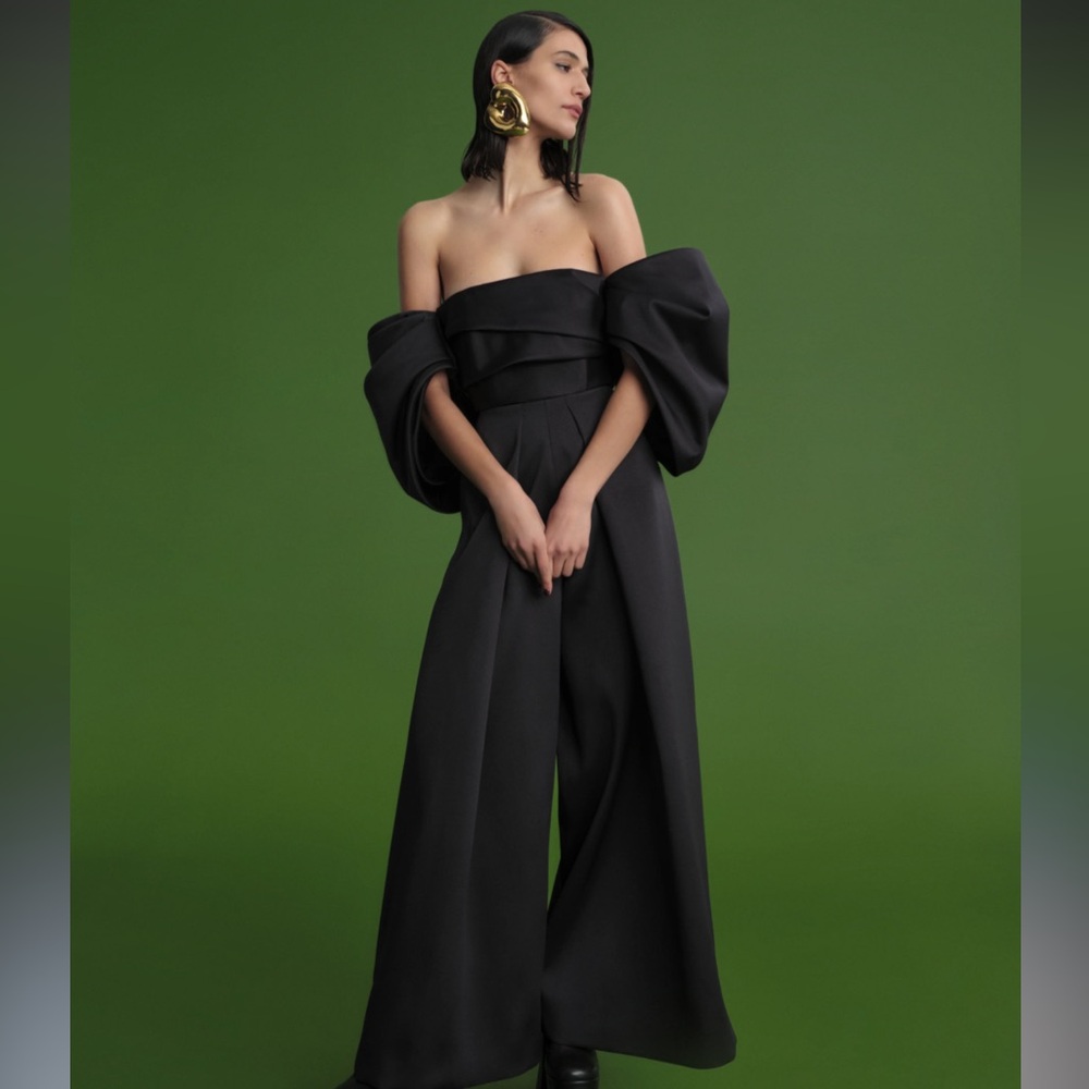 Solace London Freya Elegant Black Jumpsuit 2